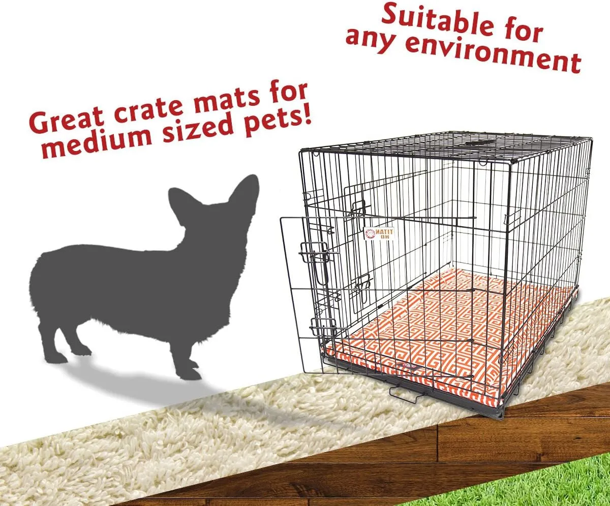 36" Towers Orange Crate Dog Bed Mat By Majestic Pet Products