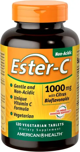 American Health Ester-C with Citrus Bioflavonoids, 1000 mg, Tablet, 120 Count