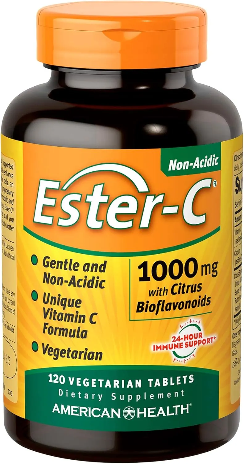 American Health Ester-C with Citrus Bioflavonoids, 1000 mg, Tablet, 120 Count
