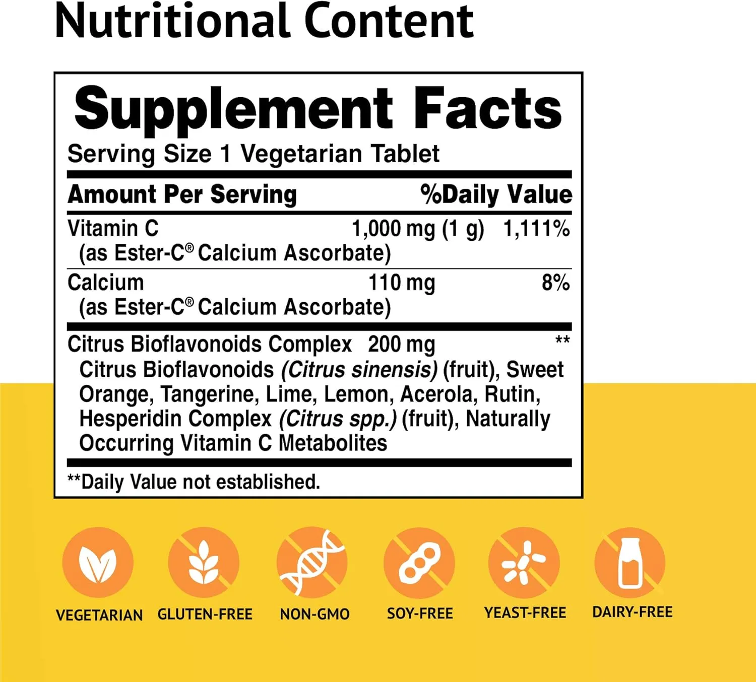 American Health Ester-C with Citrus Bioflavonoids, 1000 mg, Tablet, 120 Count