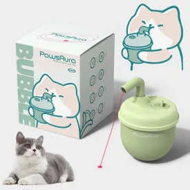 Automatic Laser Cat Interactive Toy - Self-Balancing 360 Auto-Spin Laser Pointer with Catnip Hole, Triple-Sensory  Kitten Sight, Smell & Touch, Boredom Relief Toys for Indoor Adult Cats