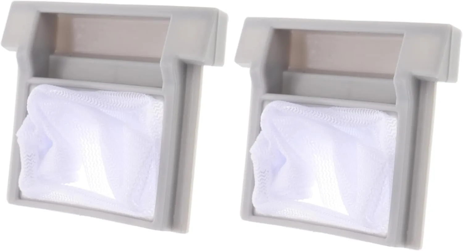 Balacoo 2pcs Nylon Mesh Washing Machine Filter Bags Efficient Hair Lint Traps for Laundry Design for Home Appliances Easy to Clean Maintain Versatile Usage