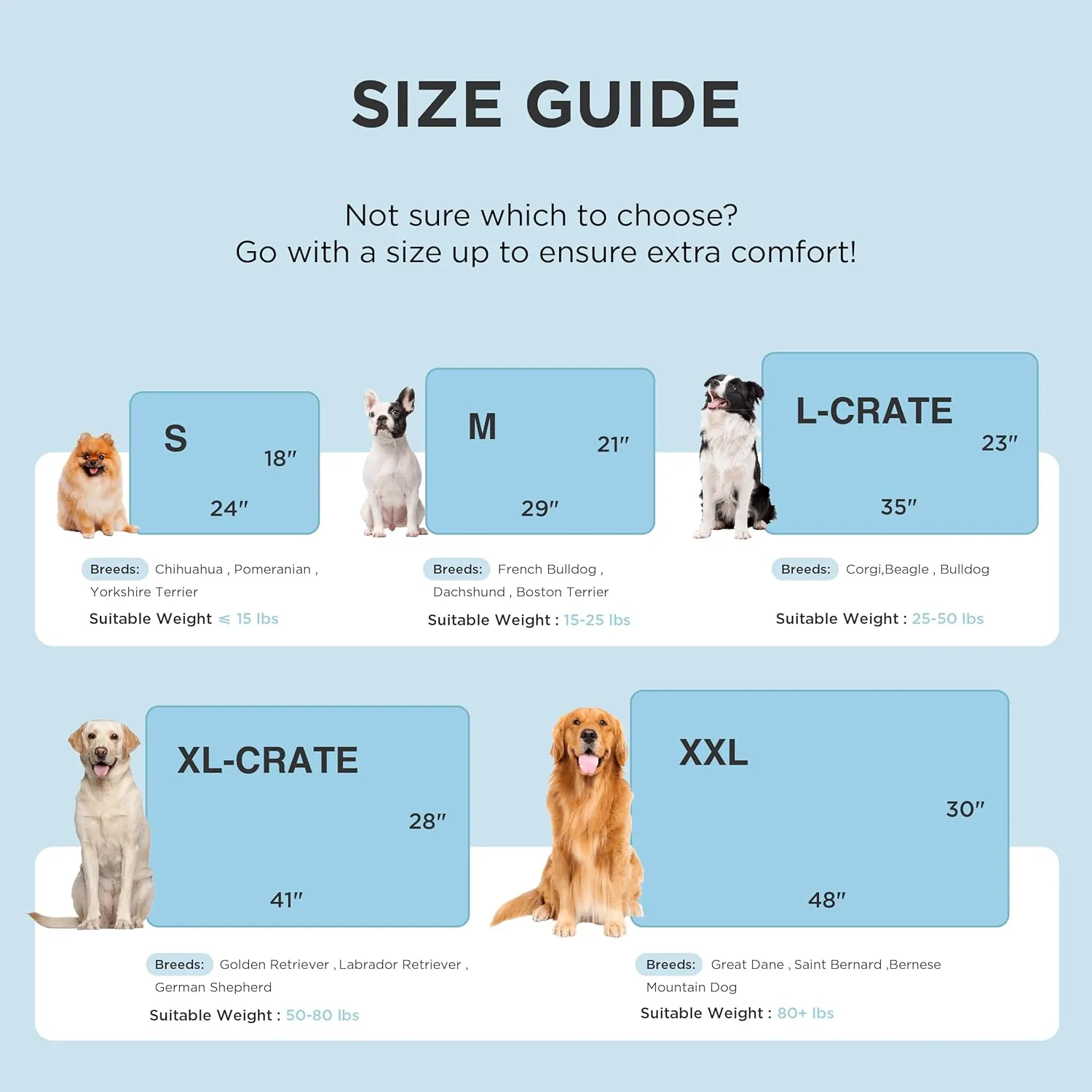 Bedsure Cooling Mat for Large Dogs  41x28 Thin Washable Cooling Pet Pad for Puppy, QMAX>0.5, XL Portable Kennel Puppy Bed for Summer, Non-Slip Summer Crate Pad for Big Dog Up to 80 lbs