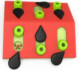 Catstages Melon Madness Puzzle & Play, Interactive Treat Puzzle Cat Toy, Pink