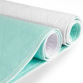 CoolShields Waterproof Bed Pads Incontinence 34'' x 52'' (1 Pack) Washable Reusable Bedwetting Mattress Protector Pad for Kids, Adults, Elderly, and Pets