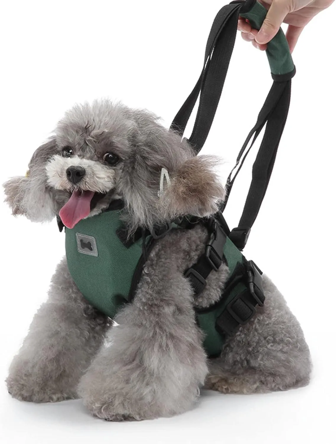 Dog Harness, Lightweight Pet Harness Vest, Soft Padded Dog Vest No Choke Escape Proof Harness and Leash Set, Step in No Chock No Pull Soft Mesh Dog Harnesses (S)