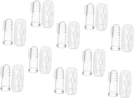 Finger Toothbrush Cover for Infants Teething Brush for Toddlers Boys and Girls Toothbrush Set with Gum Brush