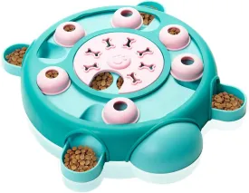 Friends Forever Dog Puzzles Toys with Slower Feeder, Interactive Toy with Food Puzzle for Stimulation and Treat Training Game, Treat Dispenser Toys for Dogs, Tortoise Puzzle