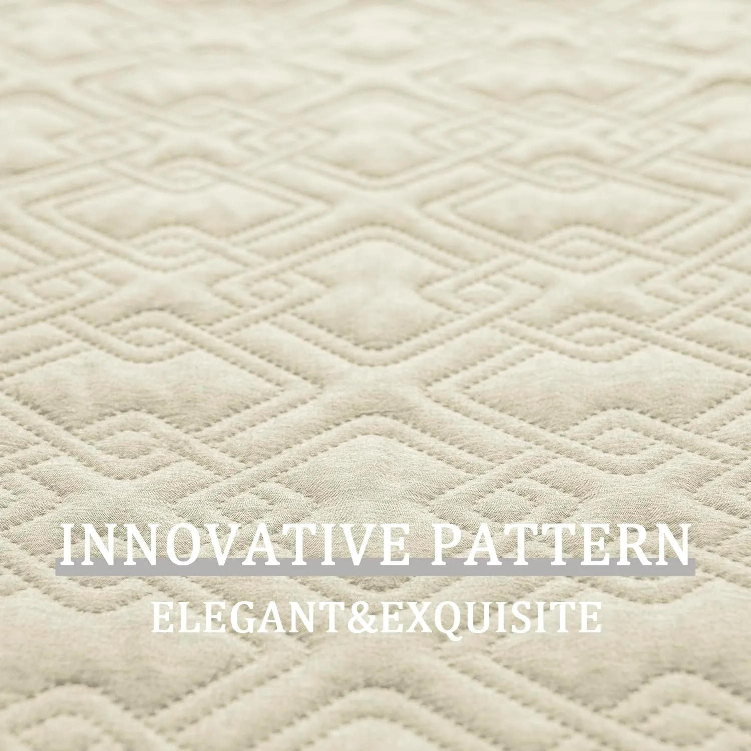 fuguitex Waterproof Dog Bed Cover Dog Blanket for Pet Furniture Bed Couch Sofa Reversible Linen Texture(30"*70",Cream  Cream)