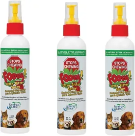 MPP Ultra Bitter Dog Pet Train Protect Spray Chew Deterrent Stop Unwanted Behavior (3 Bottles)