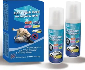No Chew Spray for Dogs, 2025 Upgrade Spray for Dogs to Stop Chewing, Dog Deterrent Spray for Furniture, Pet Corrector Spray, Dog Behavior Training Spray with Alcohol Free, 2 Pack * 100 ML, Blue 001