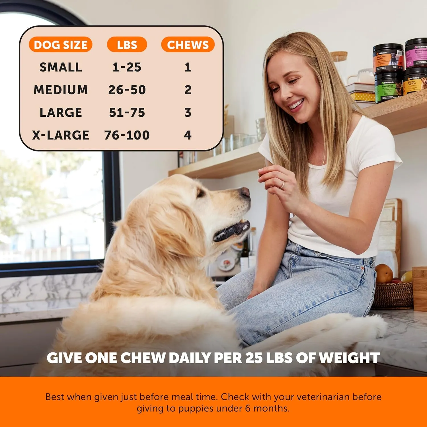 Pet Honesty Senior Hemp Hip & Joint Supplement for Dogs - Dog Joint Supplement with Hemp Oil & Powder, Glucosamine, Collagen, MSM & Green Lipped Mussel - Mobility for Senior Dogs (Chicken 90)