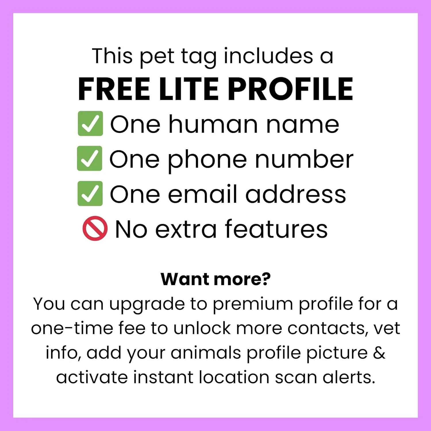 Pet ID Tag - Oh F*ck I'm Lost Call My Mama - Unique Dog Tags with QR Code Engraved On Backside and Personalized Online Pet Profile (Oh F*ck I'm Lost Call My Mama, Large (1.25 inch))