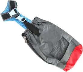 POPETPOP Dog Drag Bag for Paralyzed Pets Wear- Pet Carrier for Injured Dogs Breathable Design for Senior and Weak Animals Comfortable Support for Indoor Use XXS