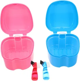 Portable Care Set Brush Storage Box Compact Travel Toothbrush Case for Cleaning