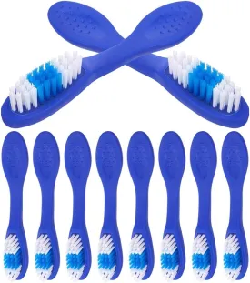 Prison Toothbrush, 20pcs Thumbprint Toothbrush Disposable Mini Toothbrush Manual Toothbrushes Short Handle Teeth Brush Prison Finger Toothbrush Pet Toothbrush