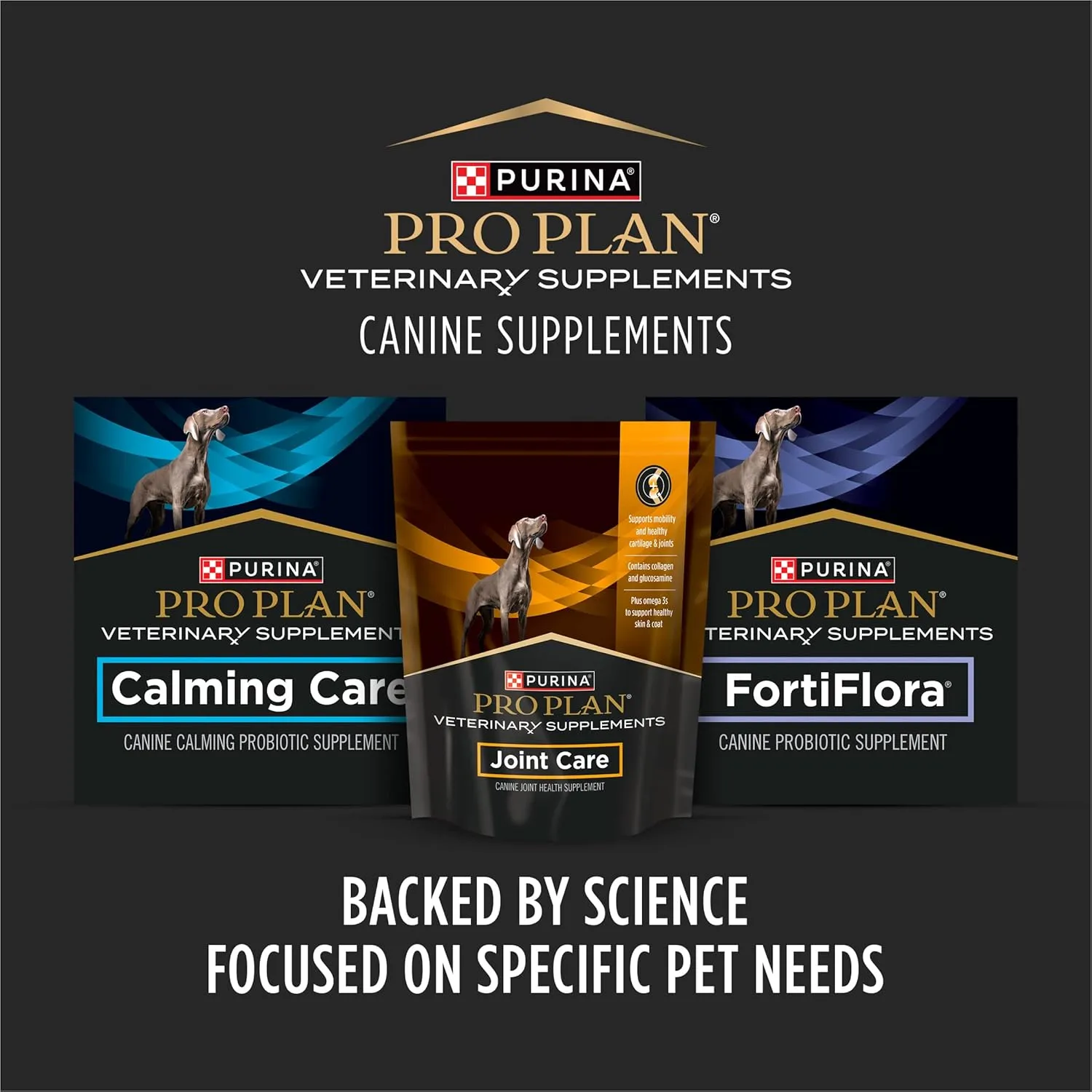 Purina Pro Plan Veterinary Joint Care Joint Supplement for Large Breed Dogs - 30 ct. Pouch