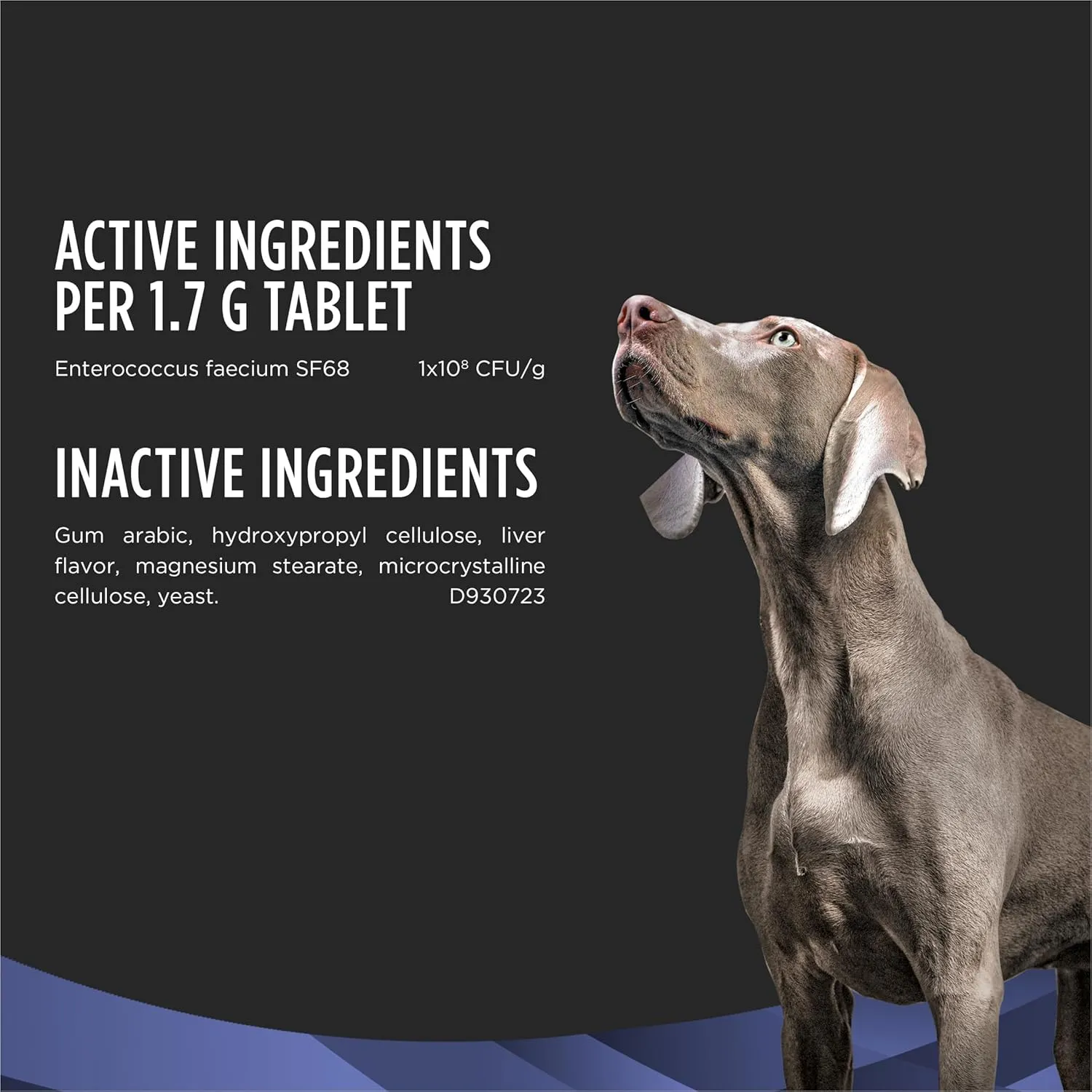 Purina Pro Plan Veterinary Supplements FortiFlora Chewable Dog Probiotic Supplement Tablets - 45 ct. Canister