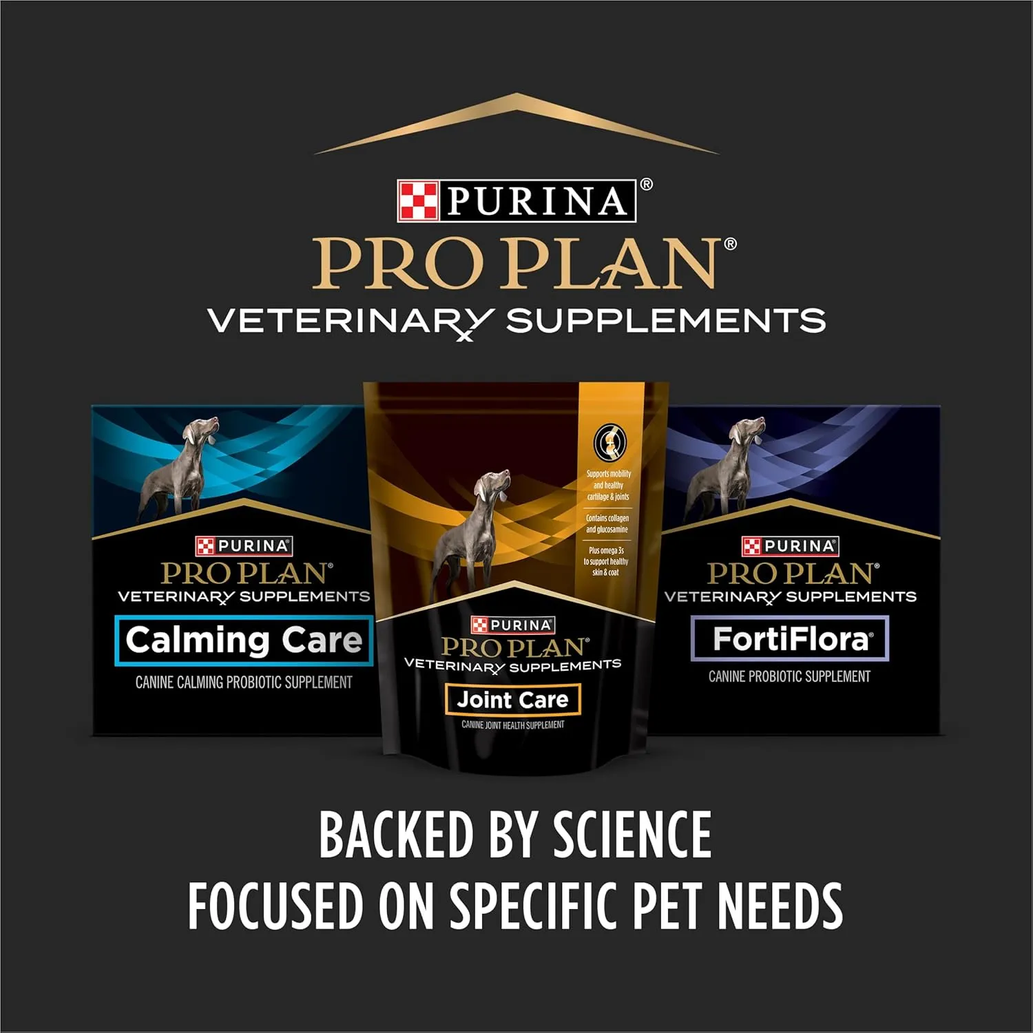 Purina Pro Plan Veterinary Supplements FortiFlora Chewable Dog Probiotic Supplement Tablets - 45 ct. Canister