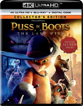 Puss in Boots: The Last Wish - Collector's Edition 4K Ultra HD   Blu-ray   Digital [4K UHD]