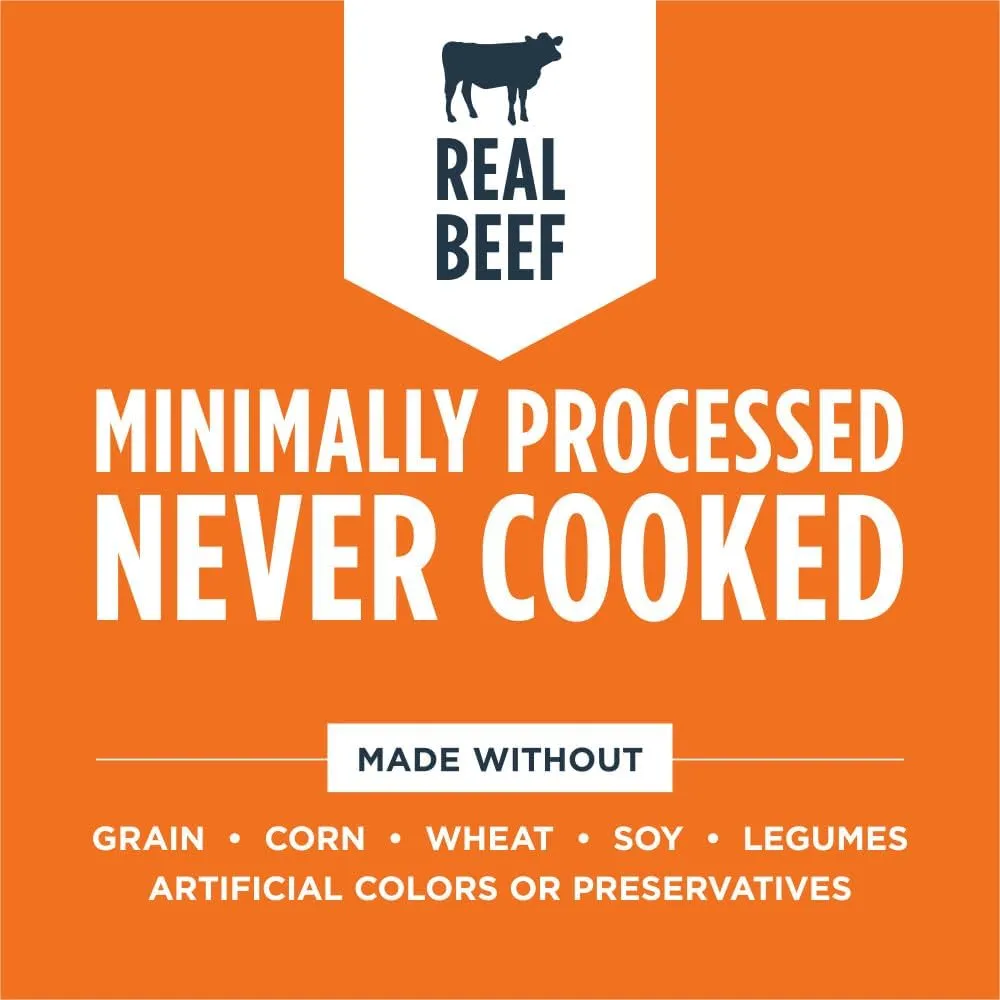Raw Meals Freeze-Dried Beef Dog Food, 25 oz. Bag
