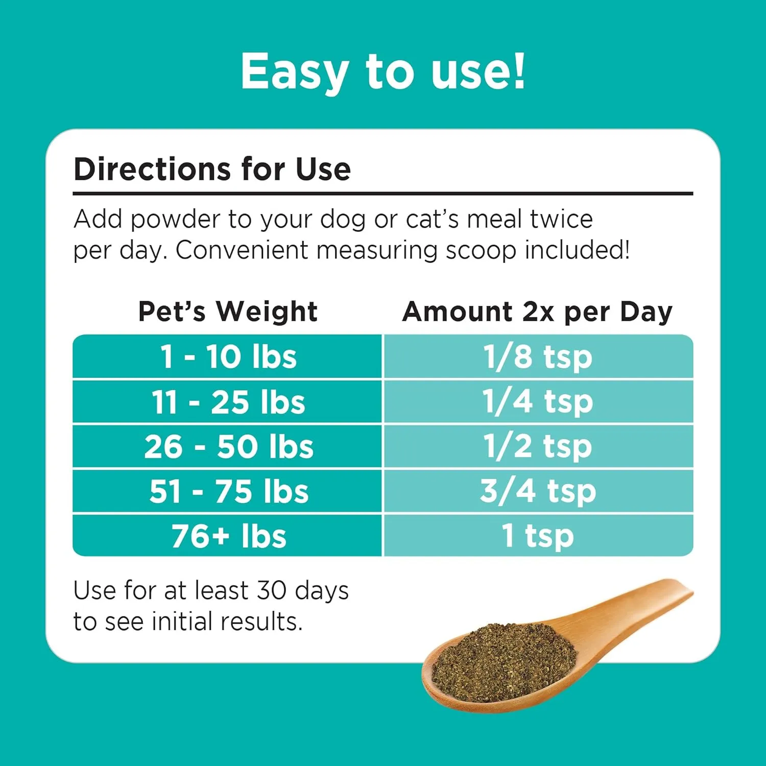 Solid Gold Dog & Cat Vitamin Supplements - Kelp Powder, Omega 3, Vitamins, Digestive Enzymes, Immune Support - 1 LB