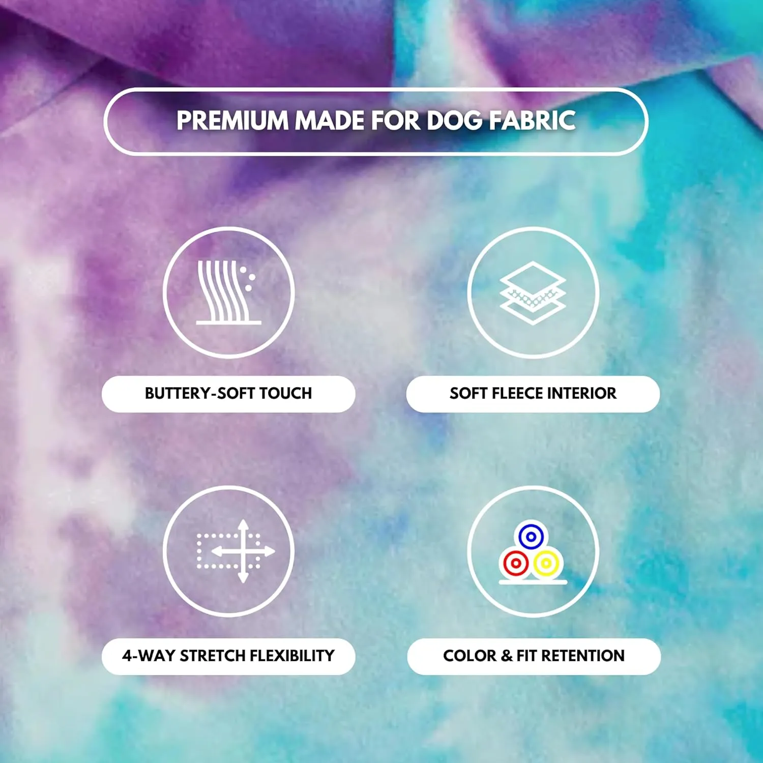 Spark Paws Human Hoodie - Premium Quality, Buttery Soft, Superior Comfort and Fit, Calming Fleece Interior, Suitable for All Styles  90s Retro Sky Dye, S