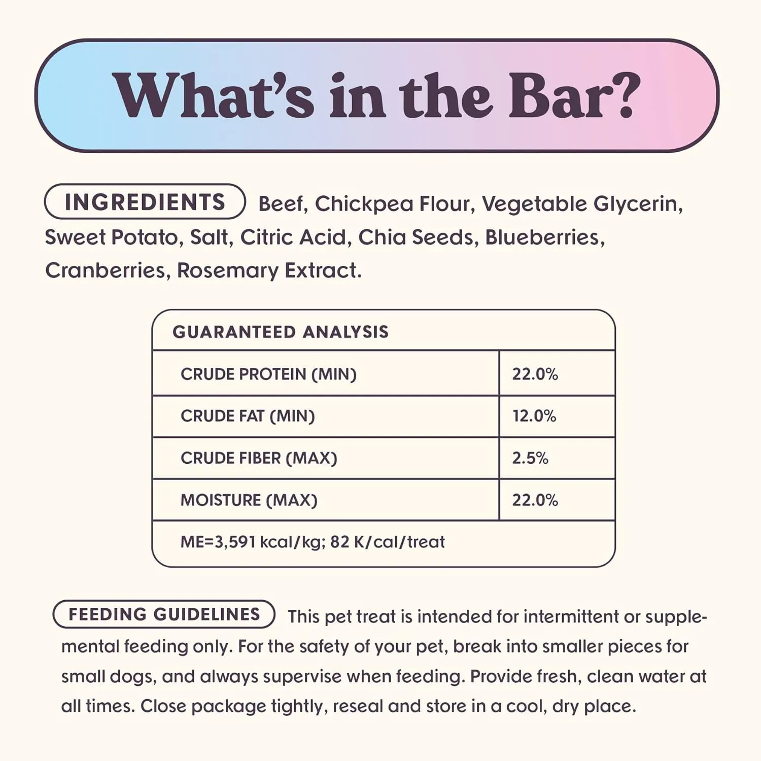 Treats Jerky Snack Bars, Variety 3-16 oz Bags, Puppy & Dog Training, Natural Superfood Grain Free, Real Salmon, Chicken, Beef, Superfoods, Corn & Soy Free