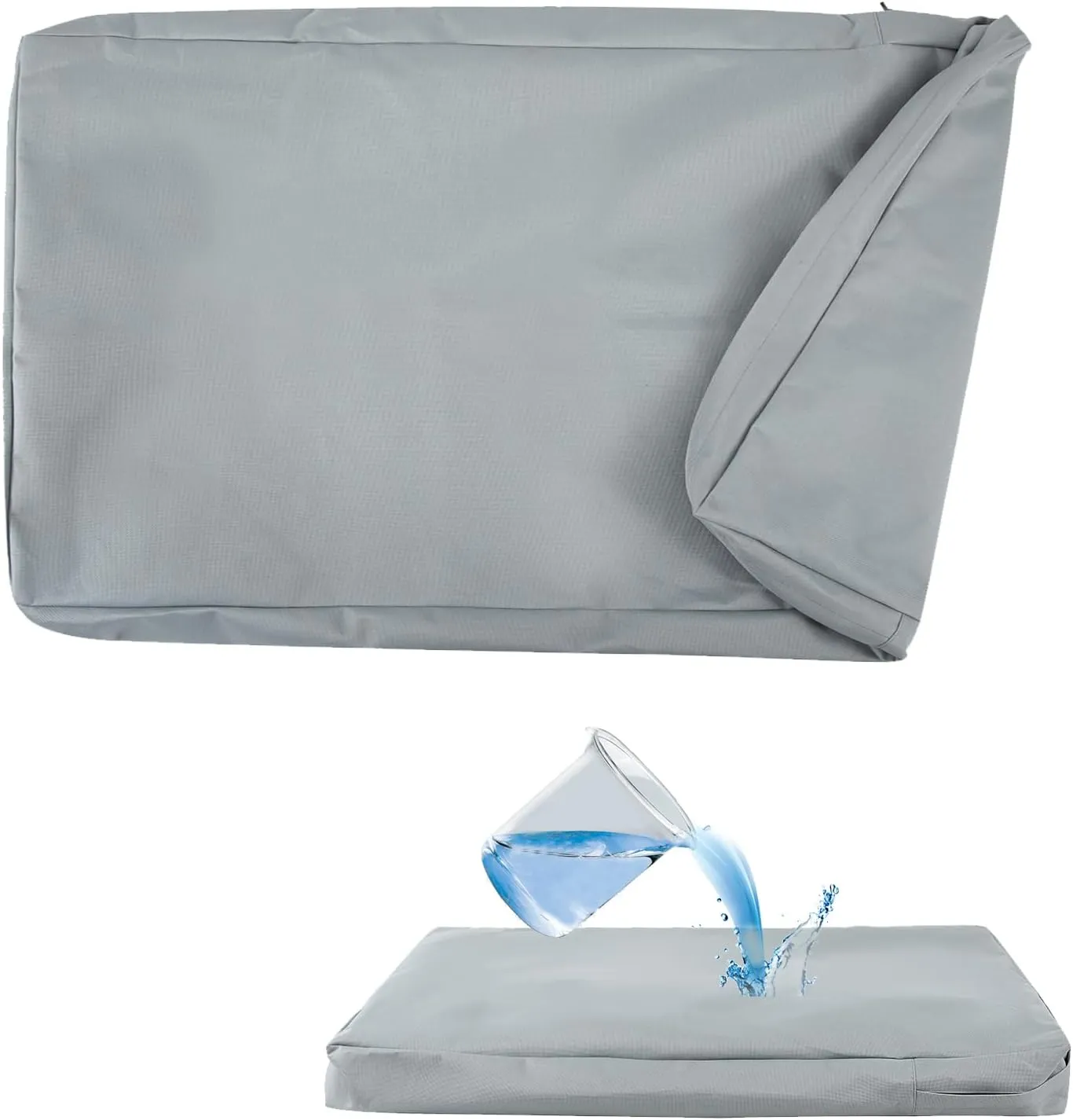 Waterproof Dog Bed Cover,Washable Removable Pet Dog Crate Pad Replacement Cover for 42 Inch Crate,Water Absorbable Pet Puppy Bed Covers for Dogs Cat,40Lx27Wx4H inch