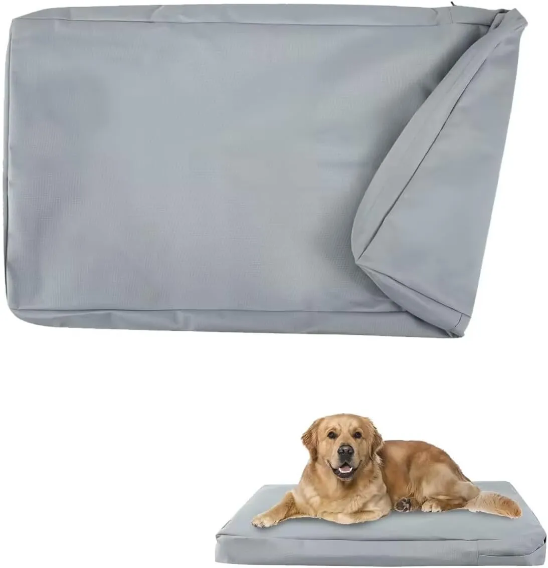 Waterproof Dog Bed Cover,Washable Removable Pet Dog Crate Pad Replacement Cover for 42 Inch Crate,Water Absorbable Pet Puppy Bed Covers for Dogs Cat,40Lx27Wx4H inch