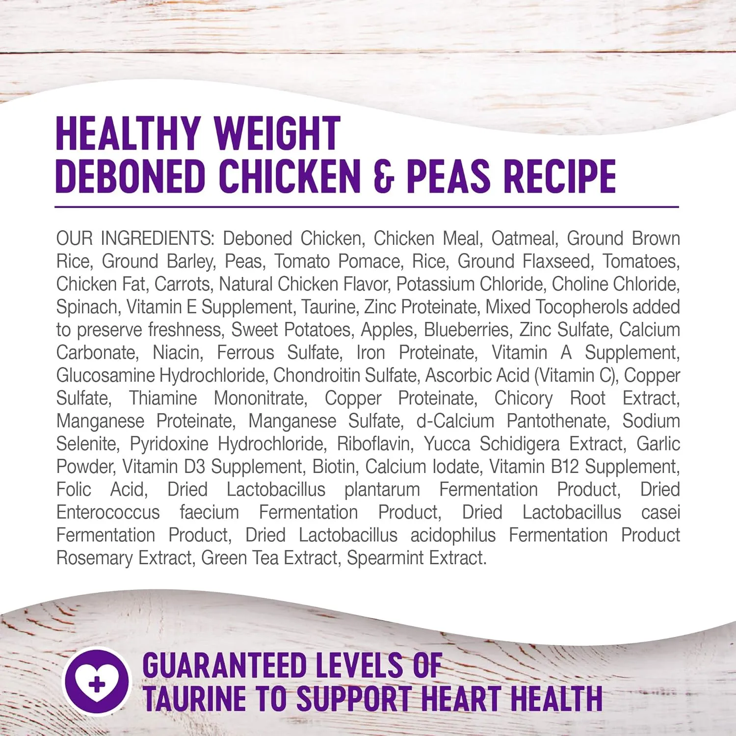 Wellness Complete Health Dry Dog Food, Wholesome Grains, Natural, Healthy Weight Chicken & Peas Recipe, (26-Pound Bag)