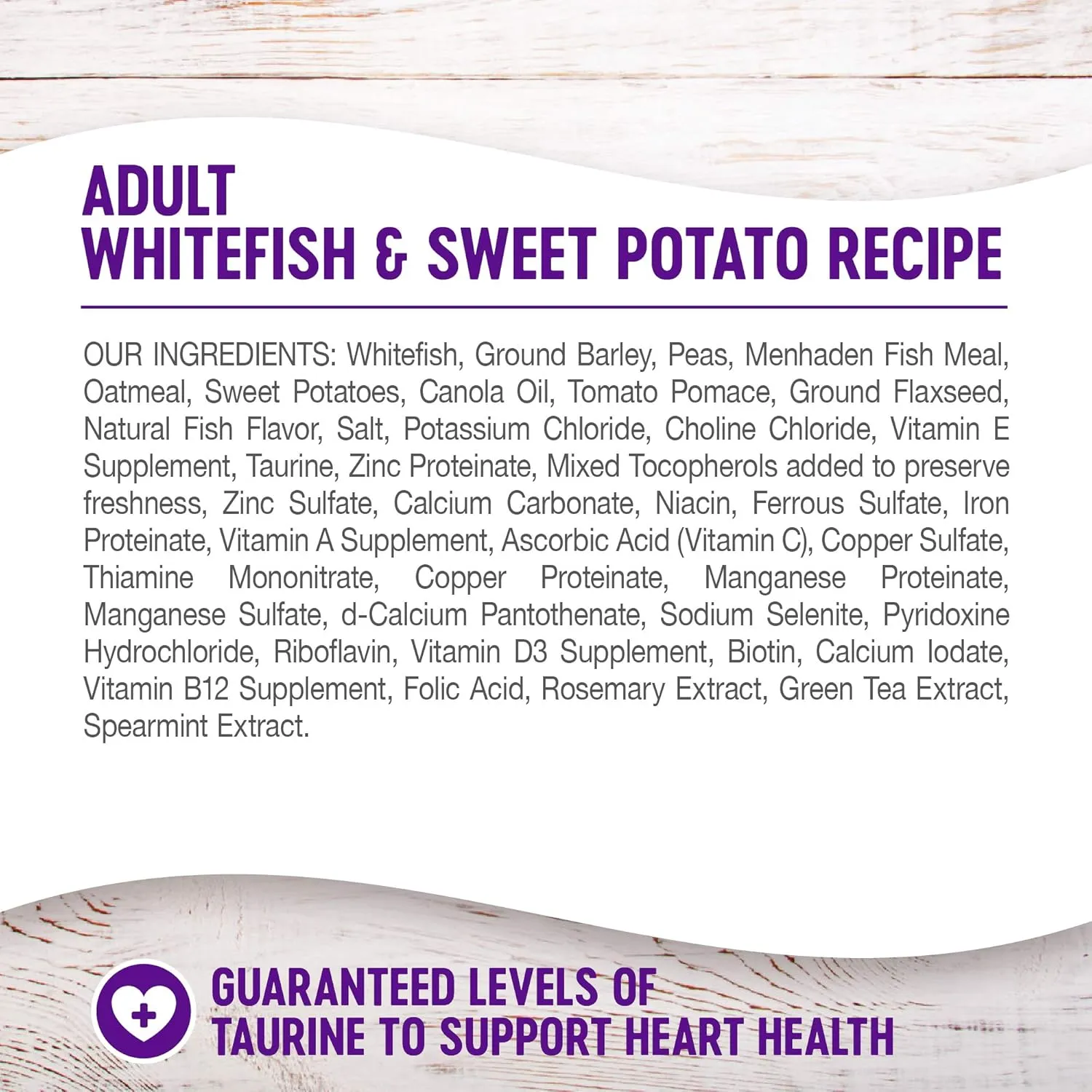 Wellness Complete Health Dry Dog Food, Wholesome Grains, Natural, Whitefish & Sweet Potato Recipe, (30-Pound Bag)