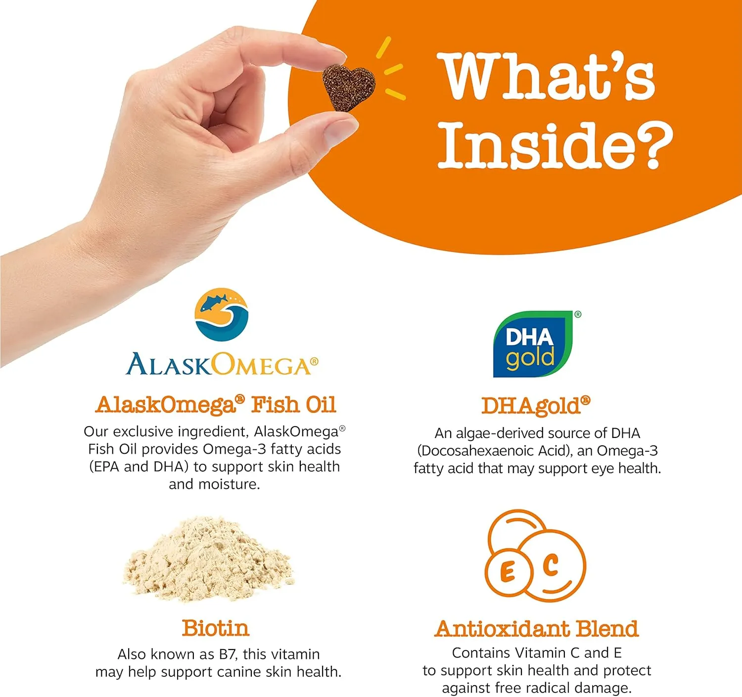 Zesty Paws Omega 3 Alaskan Fish Oil Chew Treats for Dogs - with AlaskOmega for EPA & DHA Fatty Acids - Hip & Joint Support   Skin & Coat Chicken Flavor (90 Soft Chews)